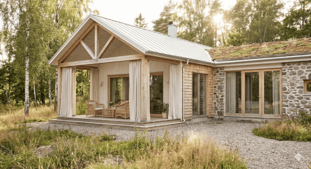 casa de una planta estilo escandinavo